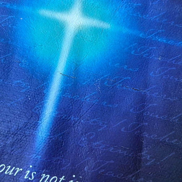 TEACHERS TOUCH ETERNITY! Black Fabric Tote Bag - Picture 8 of 9